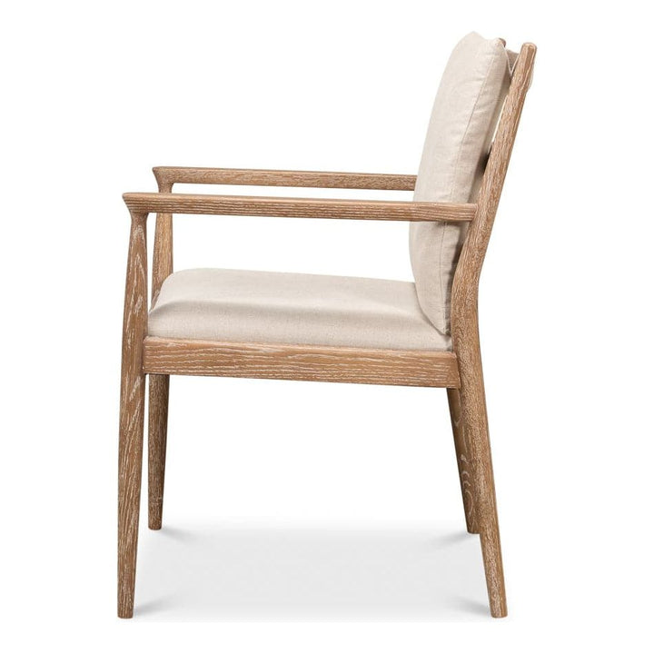 Tugen Armchair-SARREID-SARREID-53474-Outdoor Dining Arm Chair-2-France and Son