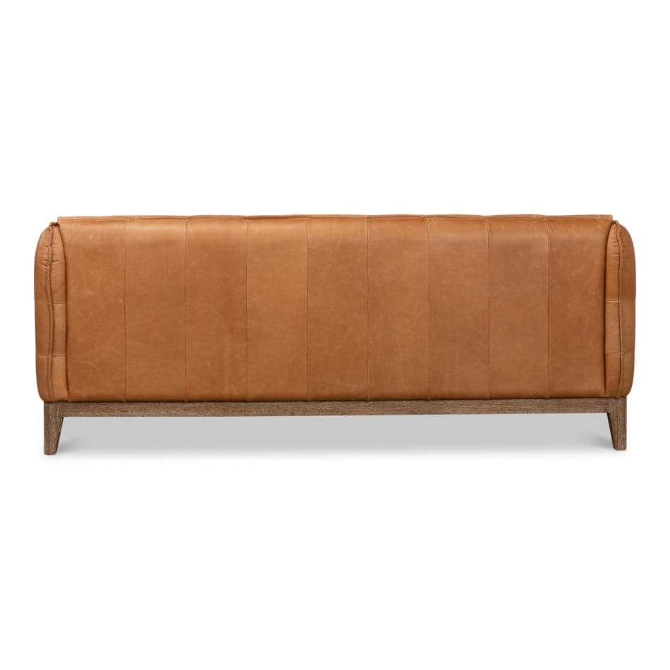 Isaac Leather Sofa-SARREID-SARREID-53480-Sofas-2-France and Son