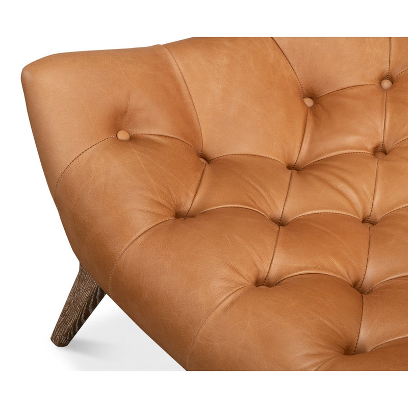 Lola Leather Chair-SARREID-SARREID-53487-Lounge Chairs-3-France and Son