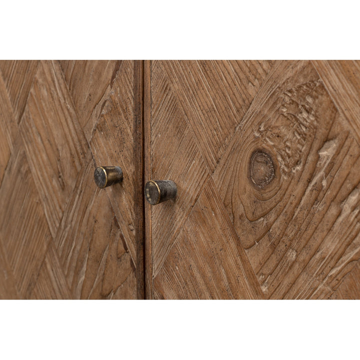 Argyle Sideboard 2 Doors-SARREID-SARREID-53492-1-Sideboards & CredenzasStone Grey-7-France and Son