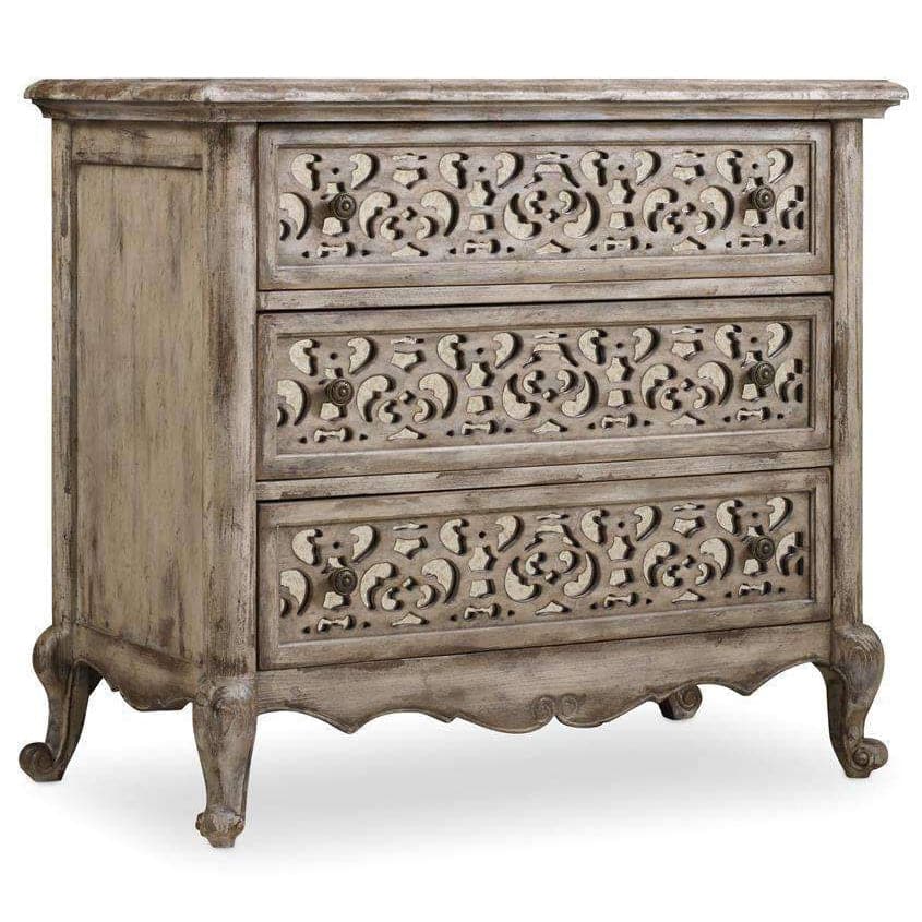 Chatelet Fretwork Nightstand-Hooker-HOOKER-5350-90016-Nightstands-1-France and Son