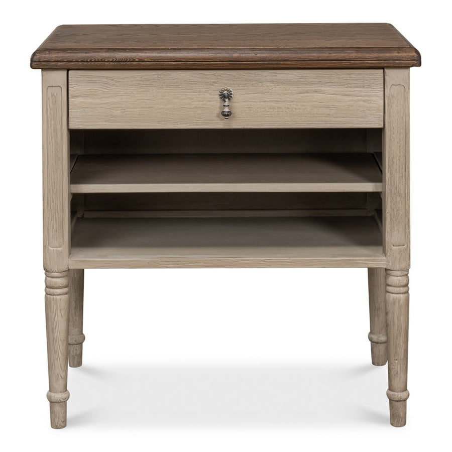 Asher End Table-SARREID-SARREID-53501-Side Tables-1-France and Son