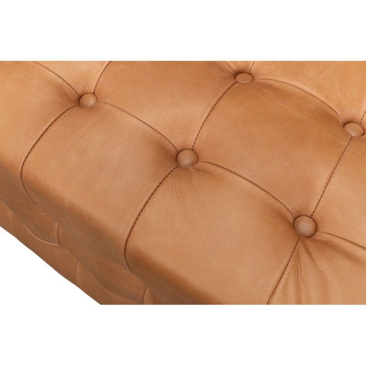 Beam Bench Tufted Leather-SARREID-SARREID-53544-Benches-4-France and Son