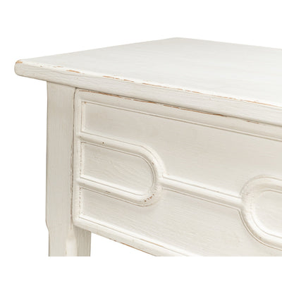 Isla Console Table - Antique White-SARREID-SARREID-53613-3-Console Tables-3-France and Son