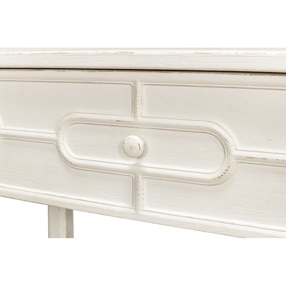 Isla Console Table - Antique White-SARREID-SARREID-53613-3-Console Tables-5-France and Son