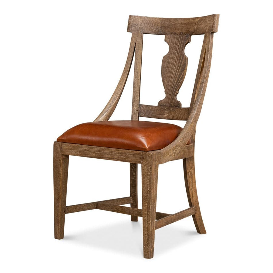 Fireside Vineyards Dining Chair-SARREID-SARREID-53632-J-Dining Chairs-1-France and Son