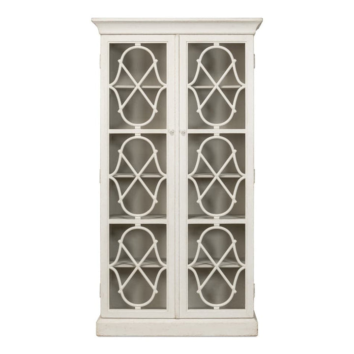 Sonya Bookcase-SARREID-SARREID-53679-3-Bookcases & CabinetsWhite-1-France and Son