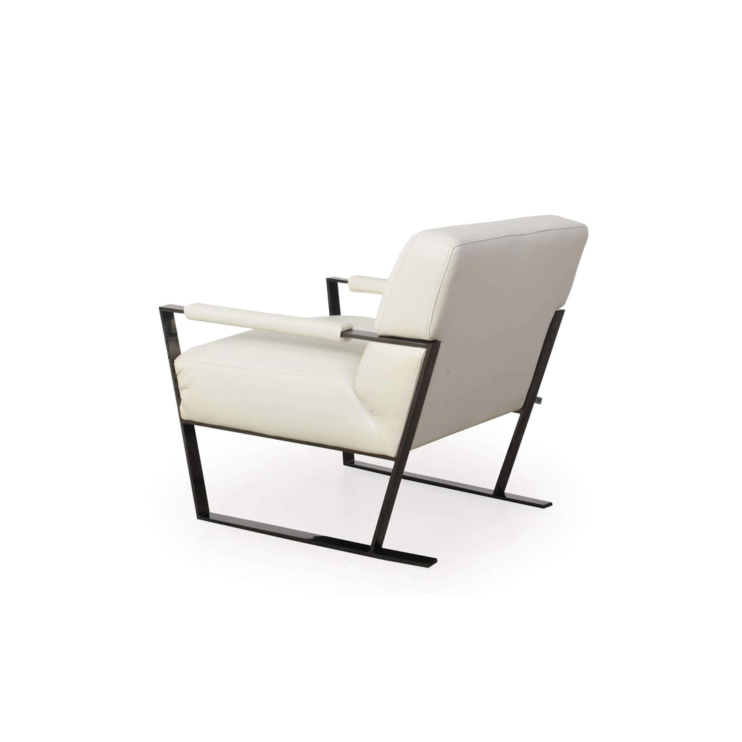 Lauren Contemporary Chair-Moroni Leather-MORONI-53701c2181-Lounge ChairsCharcoal-3-France and Son