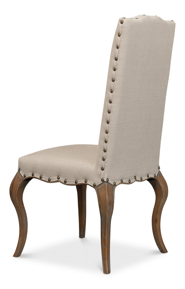 Thorne Side Chair-SARREID-STOCKR-SARREID-29083-Dining ChairsBlue Traditional-8-France and Son