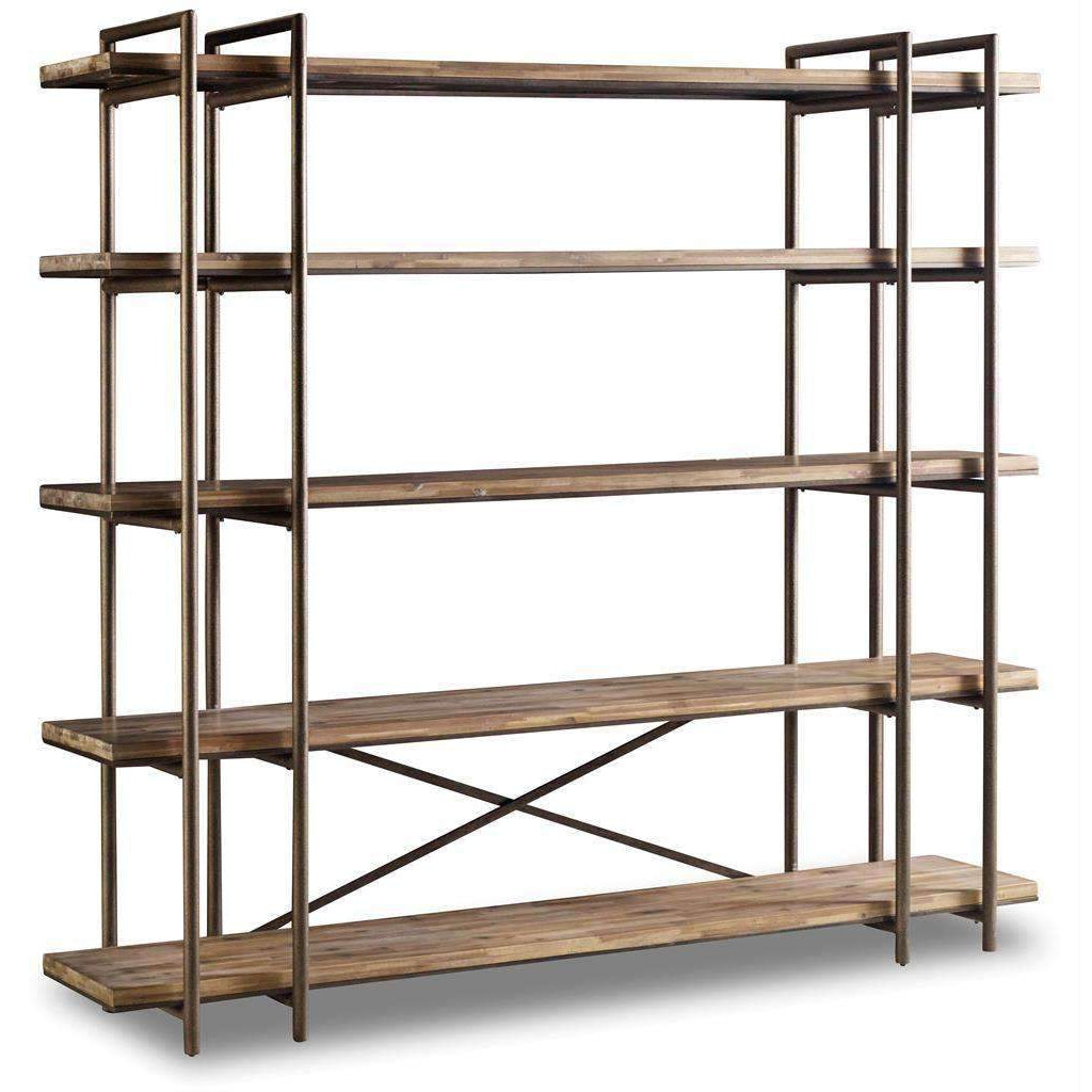 Studio 7H Scaffold Entertainment Console-Hooker-HOOKER-5382-55494-Bookcases & Cabinets-1-France and Son