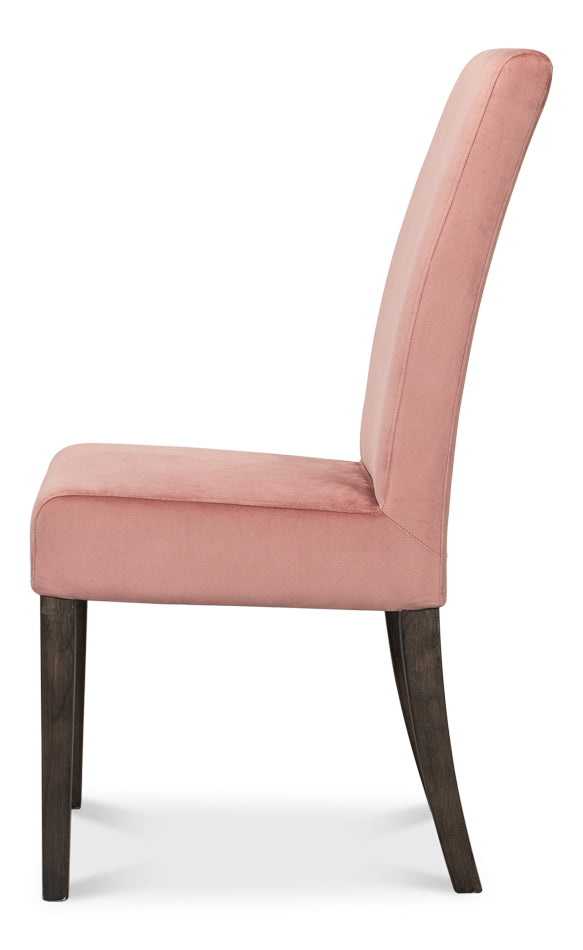 Sawyer Side Chair-SARREID-SARREID-53849-Dining ChairsPink Traditional-2-France and Son