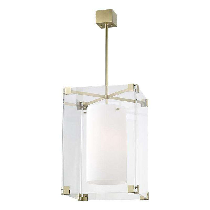 Achilles Light Small Pendant-Hudson Valley-HVL-4132-AGB-PendantsAged Brass - 3 Light Large Pendant-5-France and Son