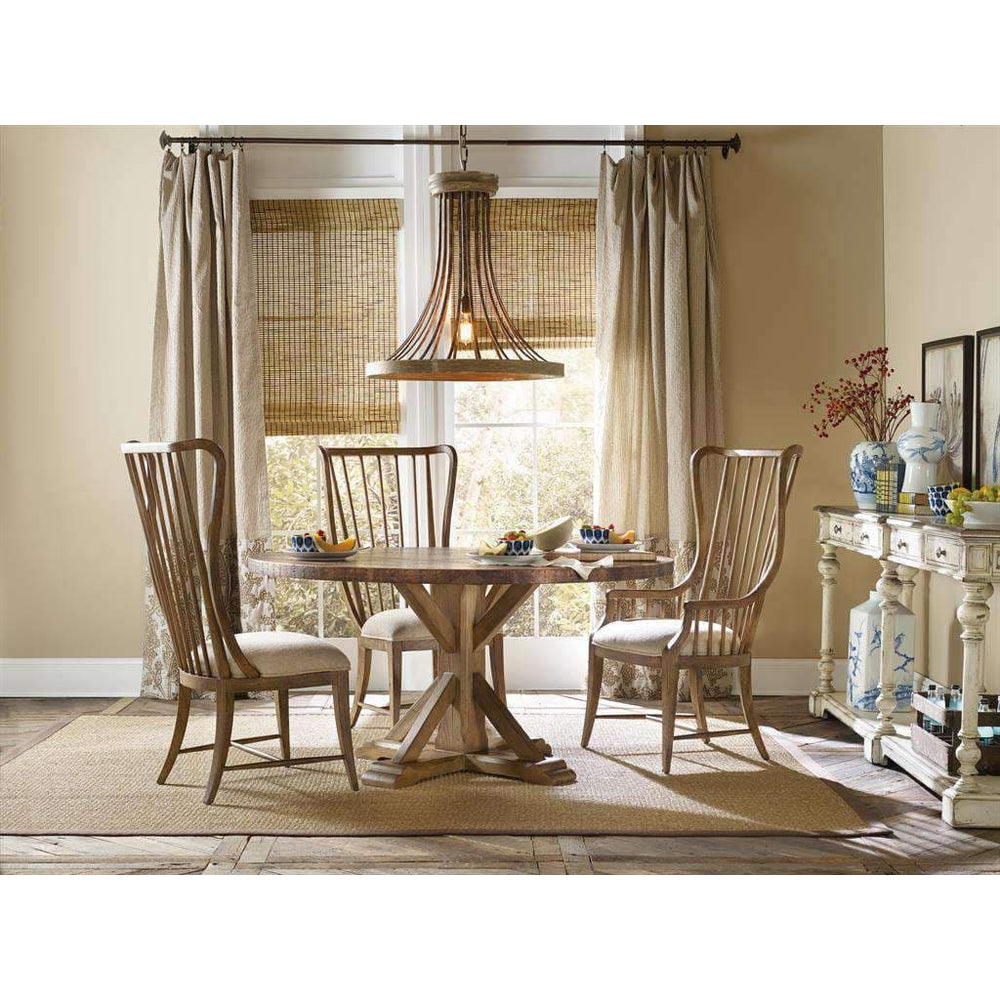 Sanctuary Tall Spindle Side Chair-Hooker-HOOKER-5401-75410-Dining Chairs-3-France and Son