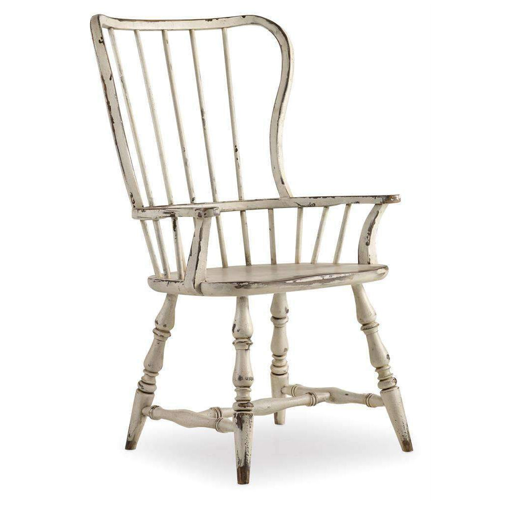 Sanctuary Spindle Back Arm Chair-Hooker-HOOKER-5403-75300-Dining Chairs-1-France and Son