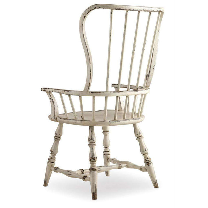 Sanctuary Spindle Back Arm Chair-Hooker-HOOKER-5403-75300-Dining Chairs-3-France and Son
