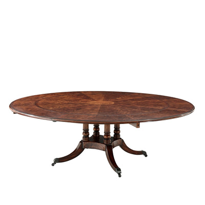 Brook Street Supper Dining Table-Theodore Alexander-THEO-5405-072-Dining Tables-1-France and Son