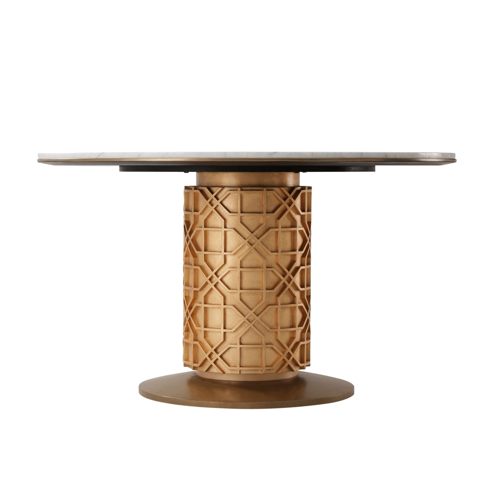 Colter Dining Table-Theodore Alexander-THEO-5442-013-Dining Tables-2-France and Son