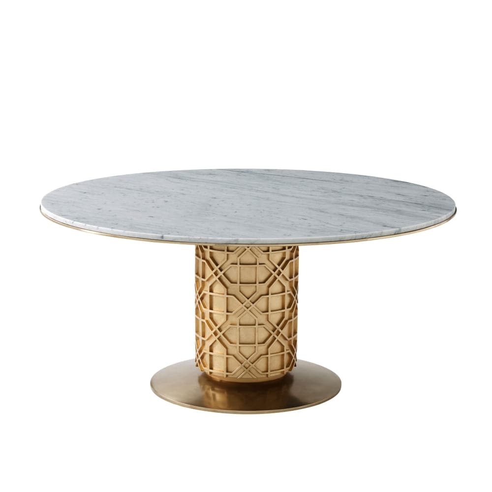 Colter Dining Table-Theodore Alexander-THEO-5442-013-Dining Tables-3-France and Son