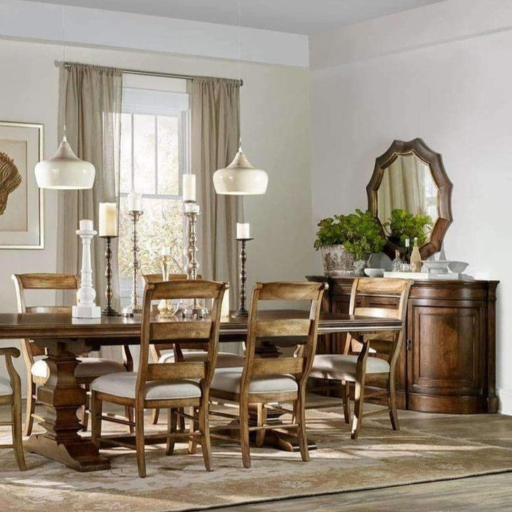 Archivist Ladderback Arm Chair Collection-Hooker-HOOKER-5447-75700-Dining Chairs-3-France and Son