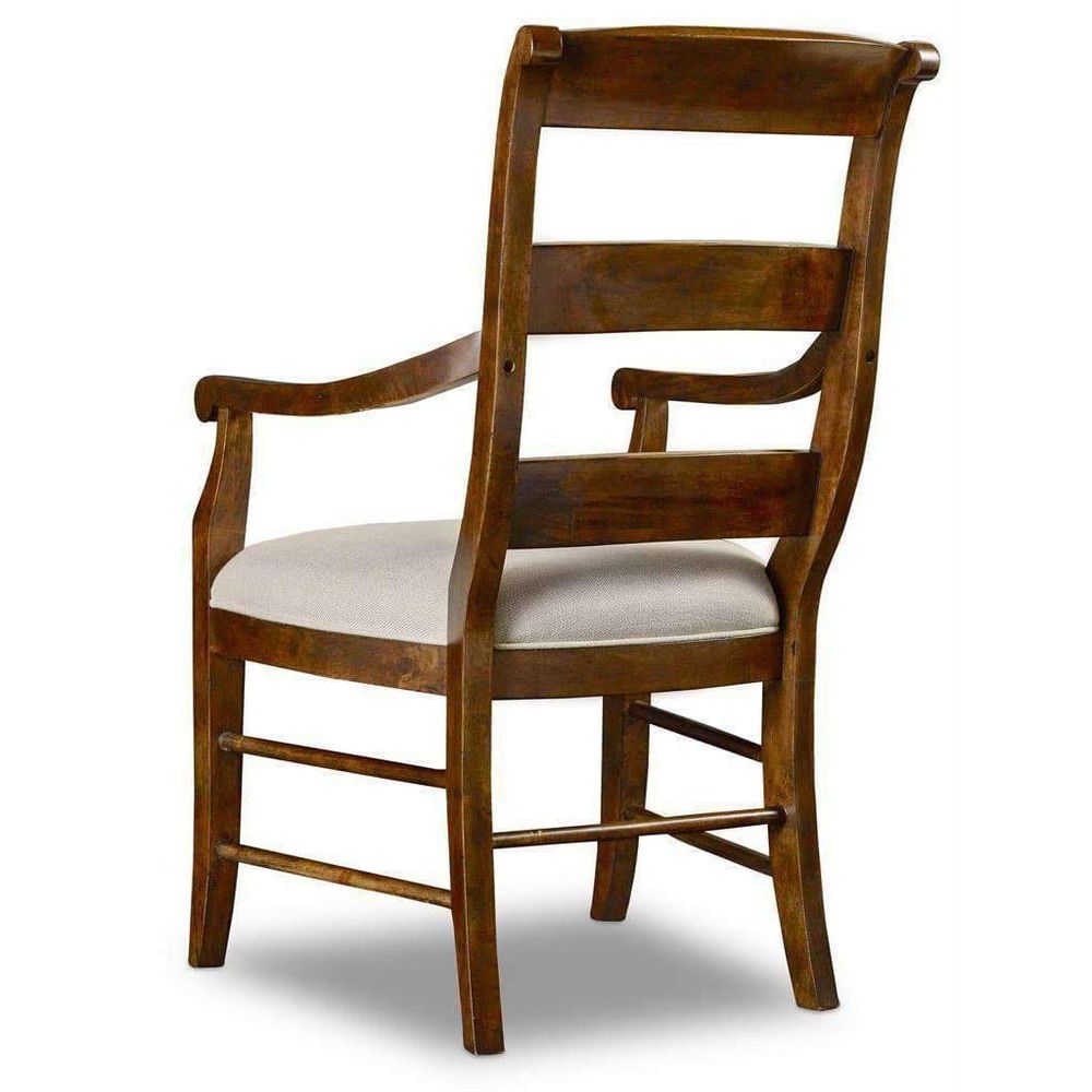 Archivist Ladderback Arm Chair Collection-Hooker-HOOKER-5447-75700-Dining Chairs-6-France and Son