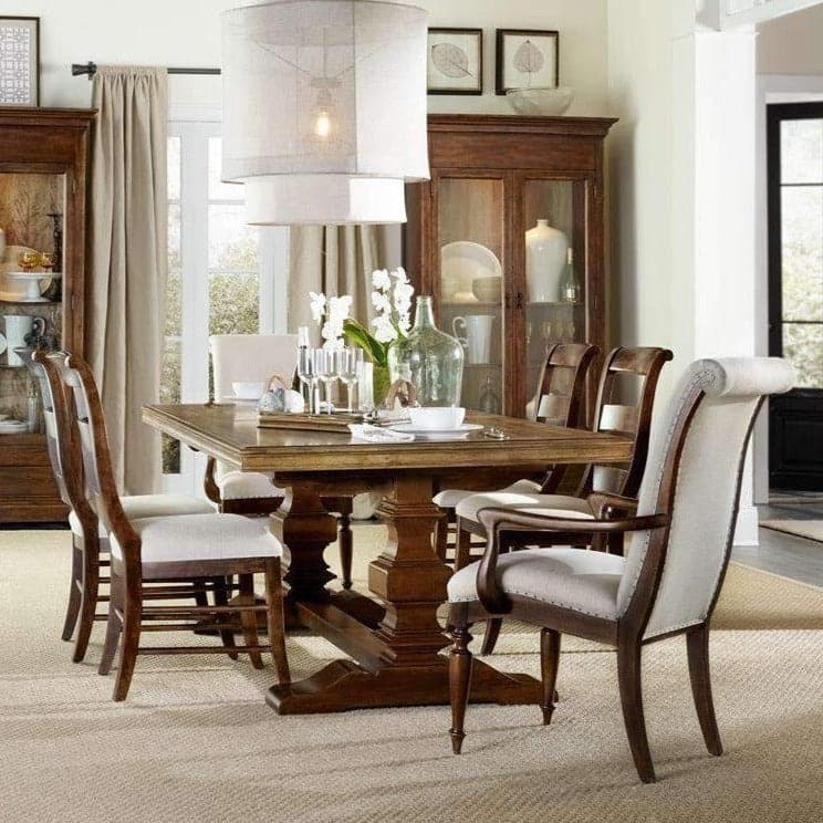Archivist Ladderback Arm Chair Collection-Hooker-HOOKER-5447-75700-Dining Chairs-2-France and Son