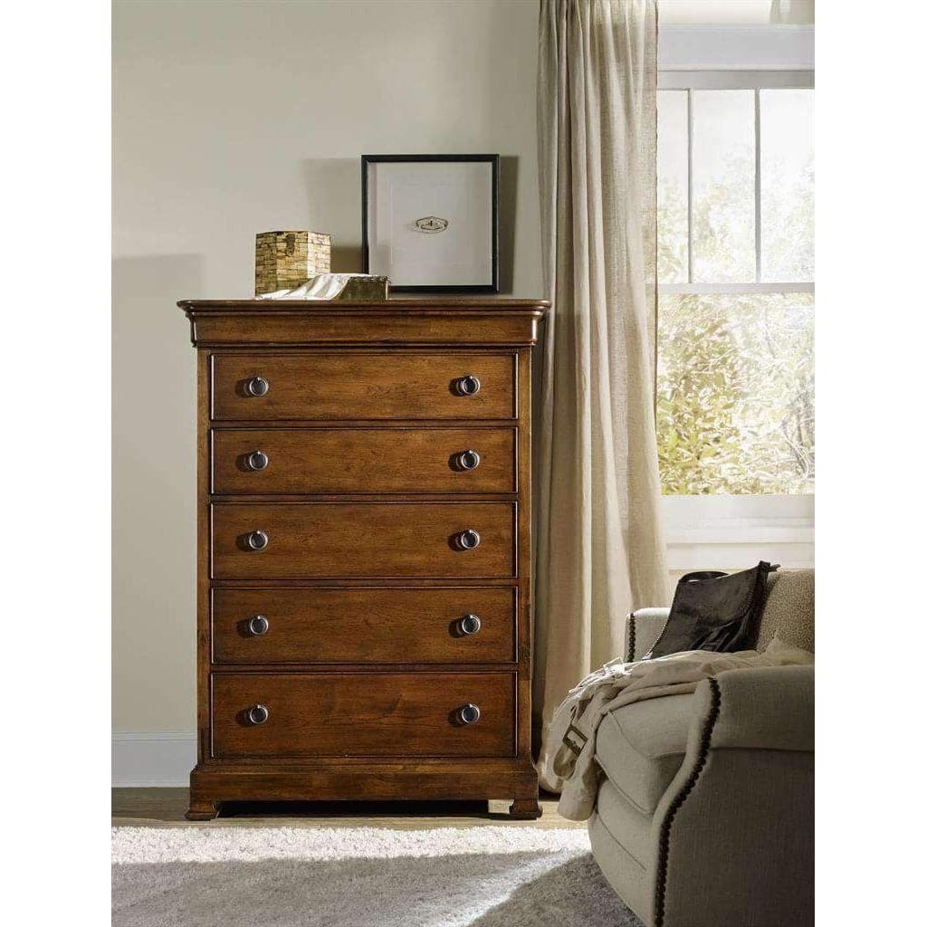 Archivist Six-Drawer Chest-Hooker-HOOKER-5447-90010-Dressers-3-France and Son
