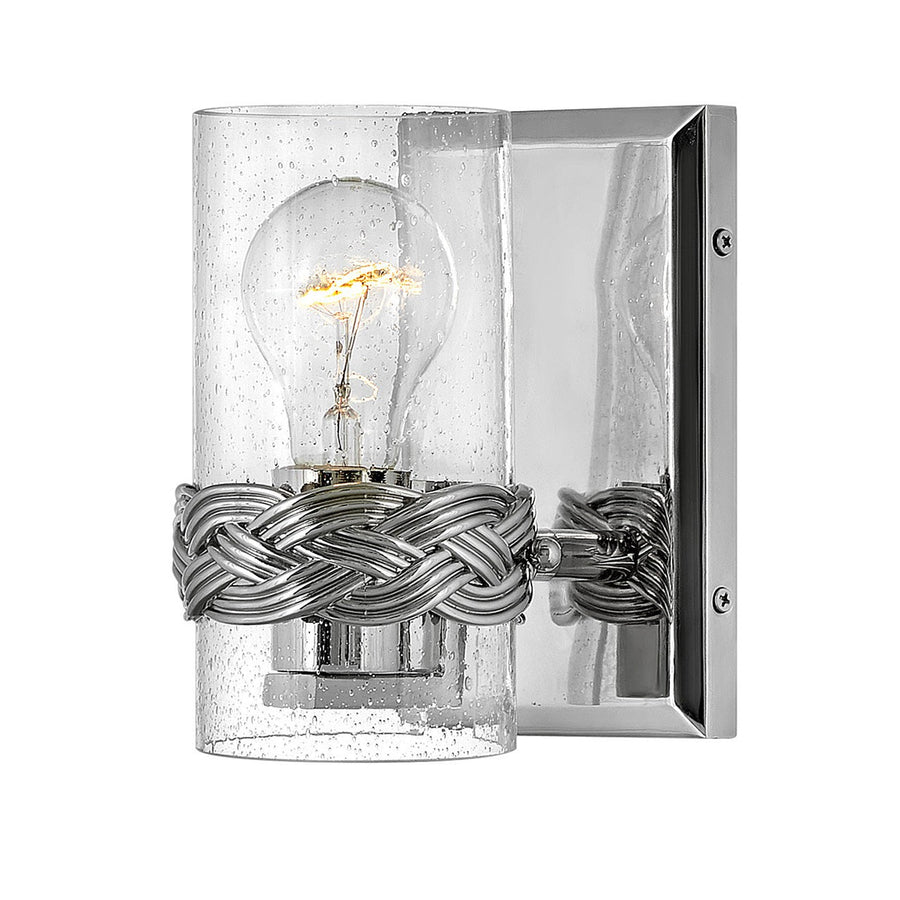 Bath Nevis - Single Light Vanity-Hinkley Lighting-HINKLEY-5510PN-Bathroom Lighting-1-France and Son