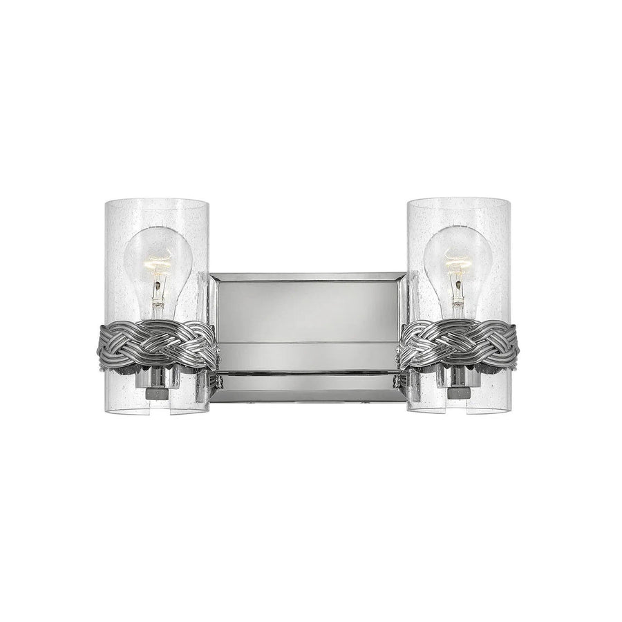 Bath Nevis - Two Light Vanity-Hinkley Lighting-HINKLEY-5512PN-Bathroom Lighting-1-France and Son