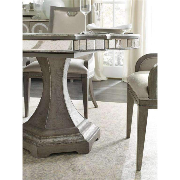 Sanctuary Rectangle Dining Table w/2-20in leaves-Hooker-HOOKER-5603-75200-LTBR-Dining Tables-4-France and Son