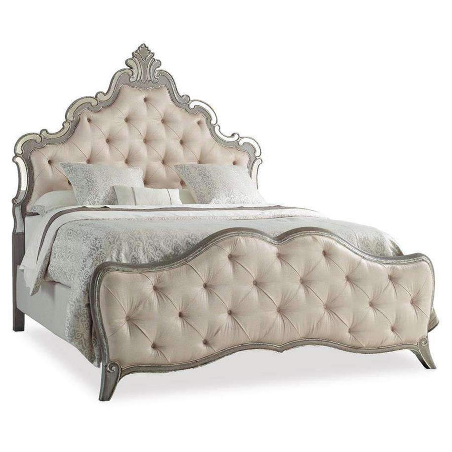 Sanctuary Upholstered King Panel Bed-Hooker-HOOKER-5603-90866-LTBR-Beds-1-France and Son