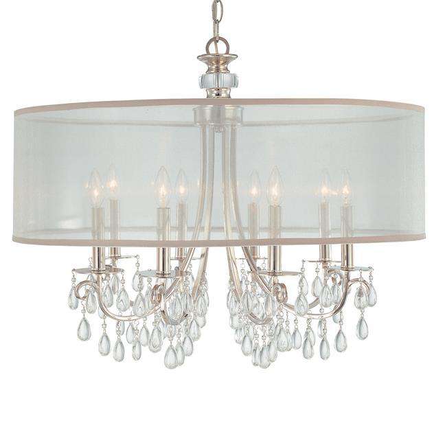 Francis 8 Light Drum Shade Chandelier