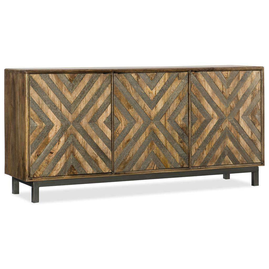 Serramonte 69in Entertainment/Accent Console-Hooker-HOOKER-5649-55469-MWD-Sideboards & Credenzas-1-France and Son