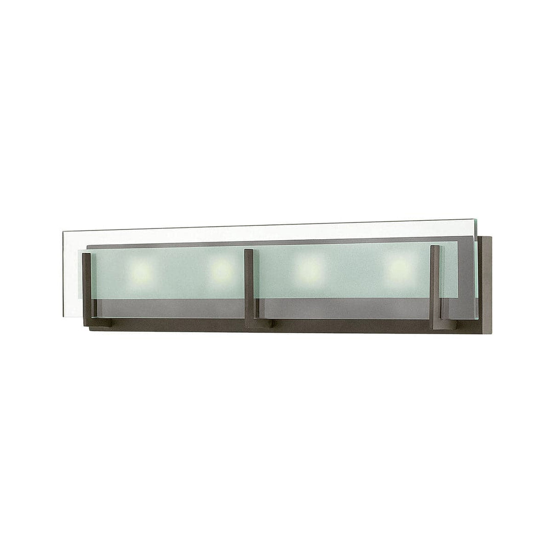 Latitude Bath Wall Light-Hinkley Lighting-HINKLEY-5650BN-Bathroom Lighting1 Light Vertical-Brushed Nickel-15-France and Son