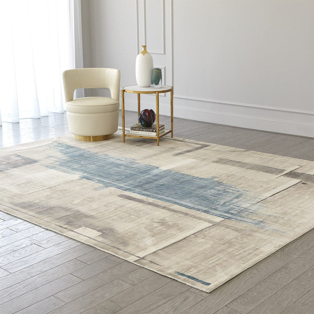 Art Rug - Blue - 11 x 14-Global Views-GVSA-9.93643-Rugs-4-France and Son