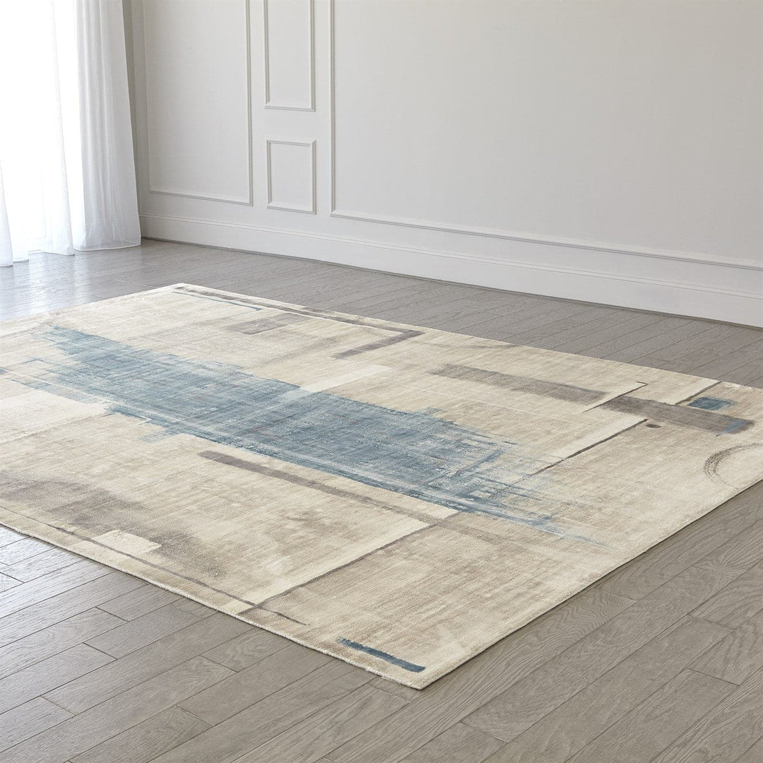 Art Rug - Blue - 11 x 14-Global Views-GVSA-9.93643-Rugs-5-France and Son