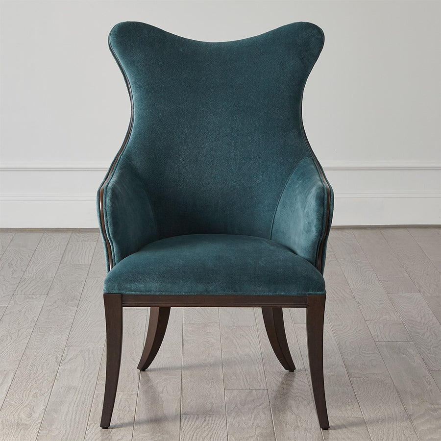 Evelyn Chair-Global Views-GVSA-2692-Lounge ChairsToast Velvet - Muslin-1-France and Son