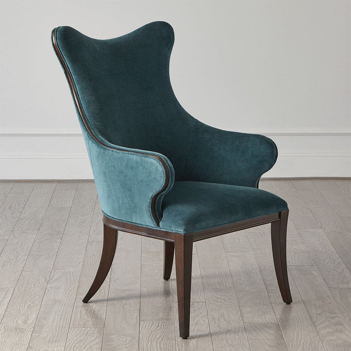 Evelyn Chair-Global Views-GVSA-2692-Lounge ChairsToast Velvet - Muslin-3-France and Son
