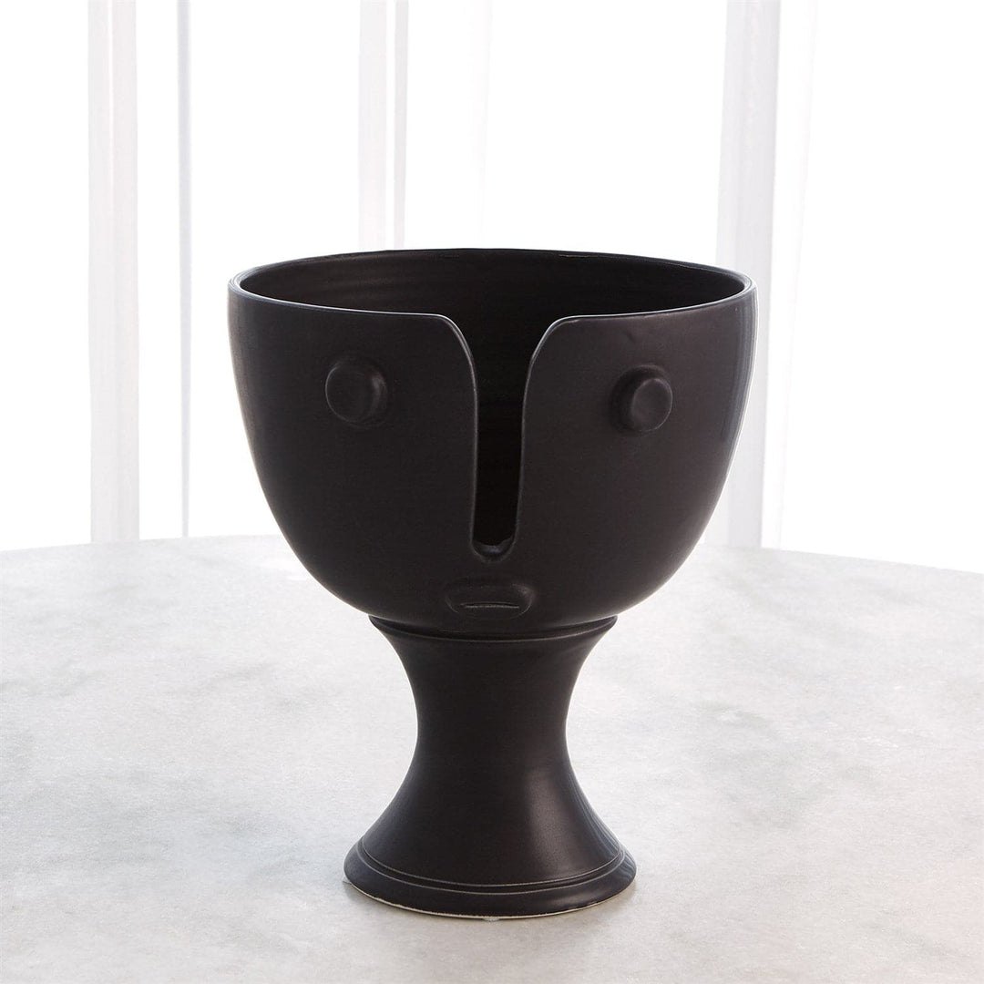 Long Nose Vases-Global Views-GVSA-3.31724-VasesMedium-Matte Black-10-France and Son