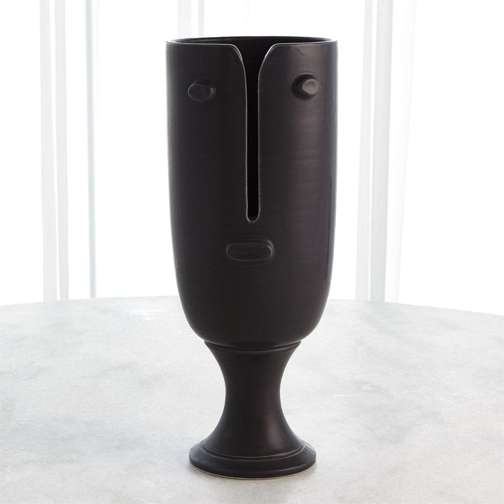 Long Nose Vases-Global Views-GVSA-3.31722-VasesLarge-Matte Black-3-France and Son