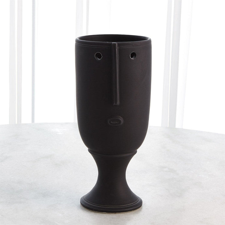 Long Nose Vases-Global Views-GVSA-3.31723-VasesSmall-Matte Black-8-France and Son