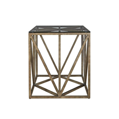 Authenticity Truss Square End Table-Universal Furniture-UNIV-572802-Side Tables-1-France and Son