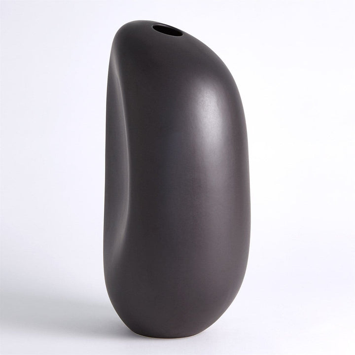 River Stone Vase-Global Views-GVSA-7.10470-VasesLarge-Black-4-France and Son