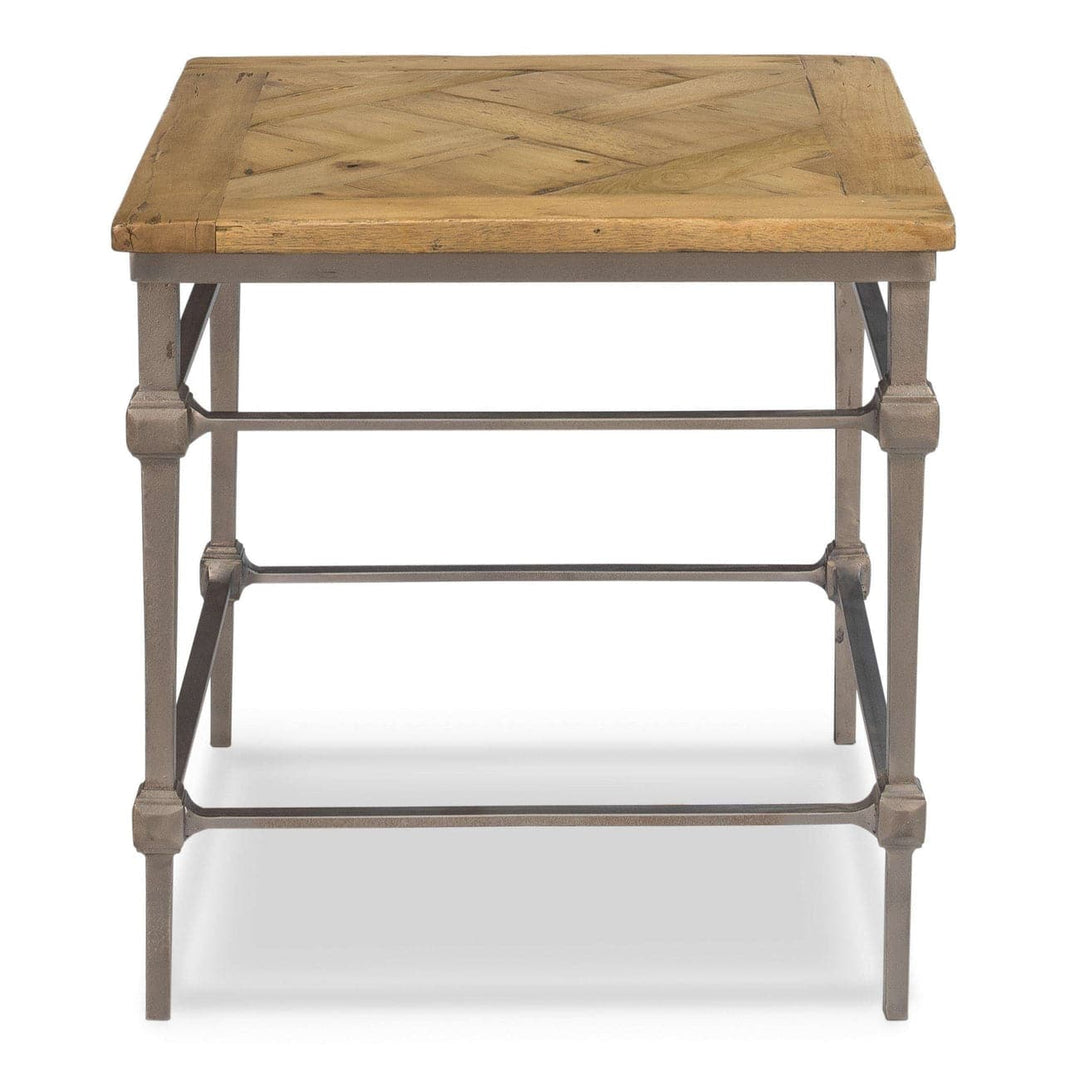 Hunter Parquet Side Table-SARREID-SARREID-30945-Side Tables-3-France and Son