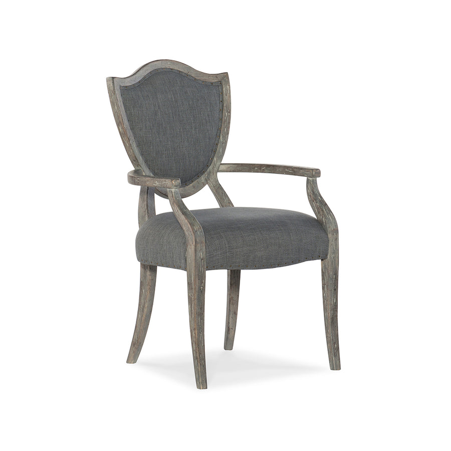 Beaumont Shield Back Arm Chair-Hooker-HOOKER-5751-75401-95-Dining ChairsArm Chair-1-France and Son