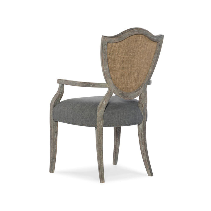 Beaumont Shield Back Arm Chair-Hooker-HOOKER-5751-75401-95-Dining ChairsArm Chair-4-France and Son