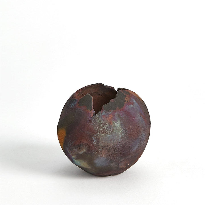 Fissure Balls - Raku-Global Views-GVSA-7.10500-Decorative ObjectsMedium-Open Ball-4-France and Son