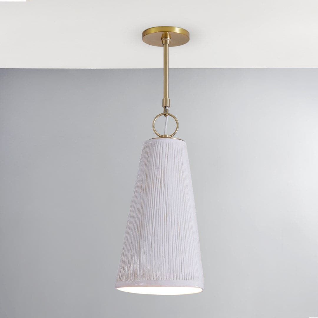 Dryden Light Pendant-Hudson Valley-HVL-1620-AGB/CSV-Pendants-3-France and Son