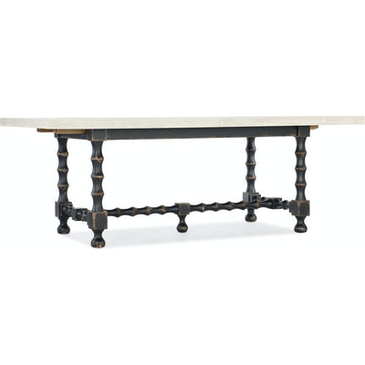 Ciao Bella Trestle Table-Hooker-HOOKER-5805-75200-80-Dining Tables-5-France and Son