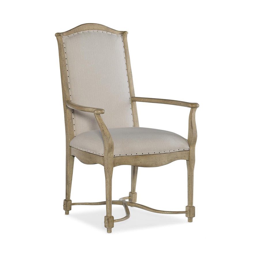 Ciao Bella Upholstered Arm Chair Collection-Hooker-HOOKER-5805-75300-85-Dining ChairsNature-1-France and Son