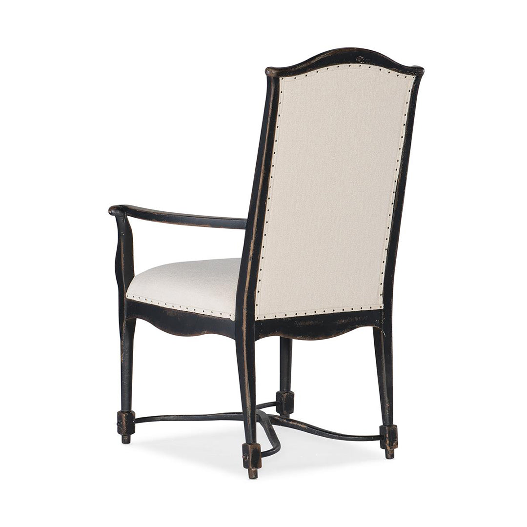 Ciao Bella Upholstered Arm Chair Collection-Hooker-HOOKER-5805-75300-85-Dining ChairsNature-6-France and Son